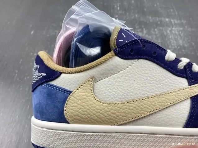 Cheap TRAVIS X DM7866-808 AIR 1 SCOTT CUSTOM JORDAN 0610